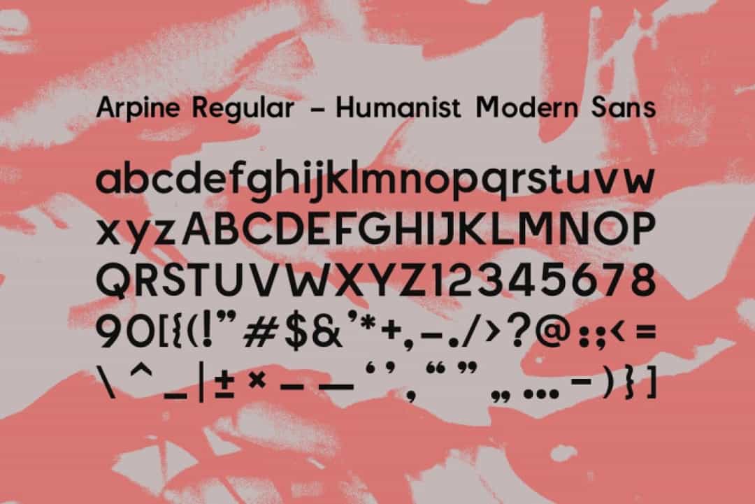CF Arpine Font Image 3