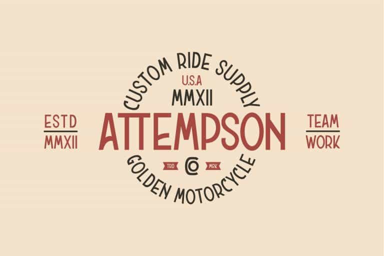 Hurson Clean Typeface Image 2