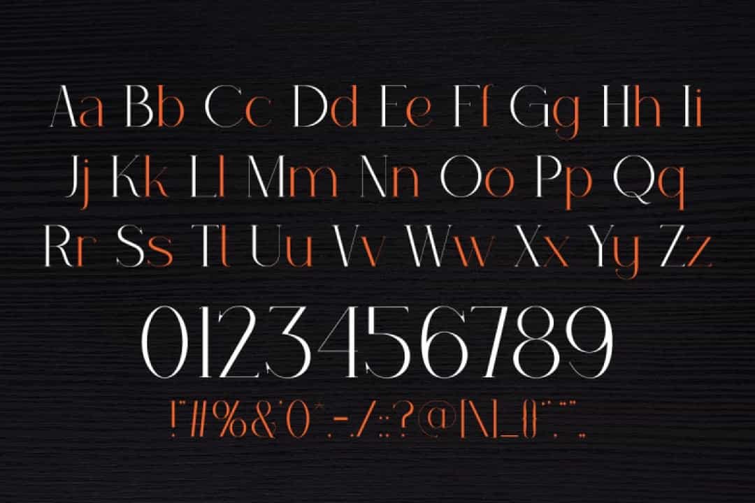 Janeeta Font Image 3