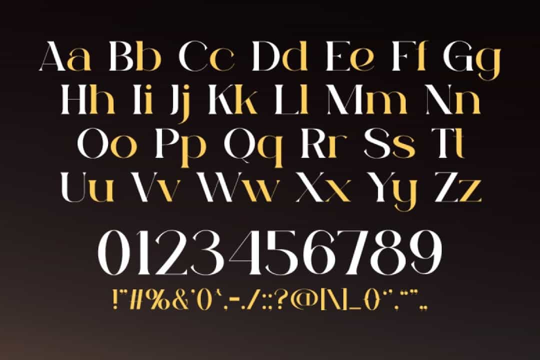 Aquila Serif Font Image 3