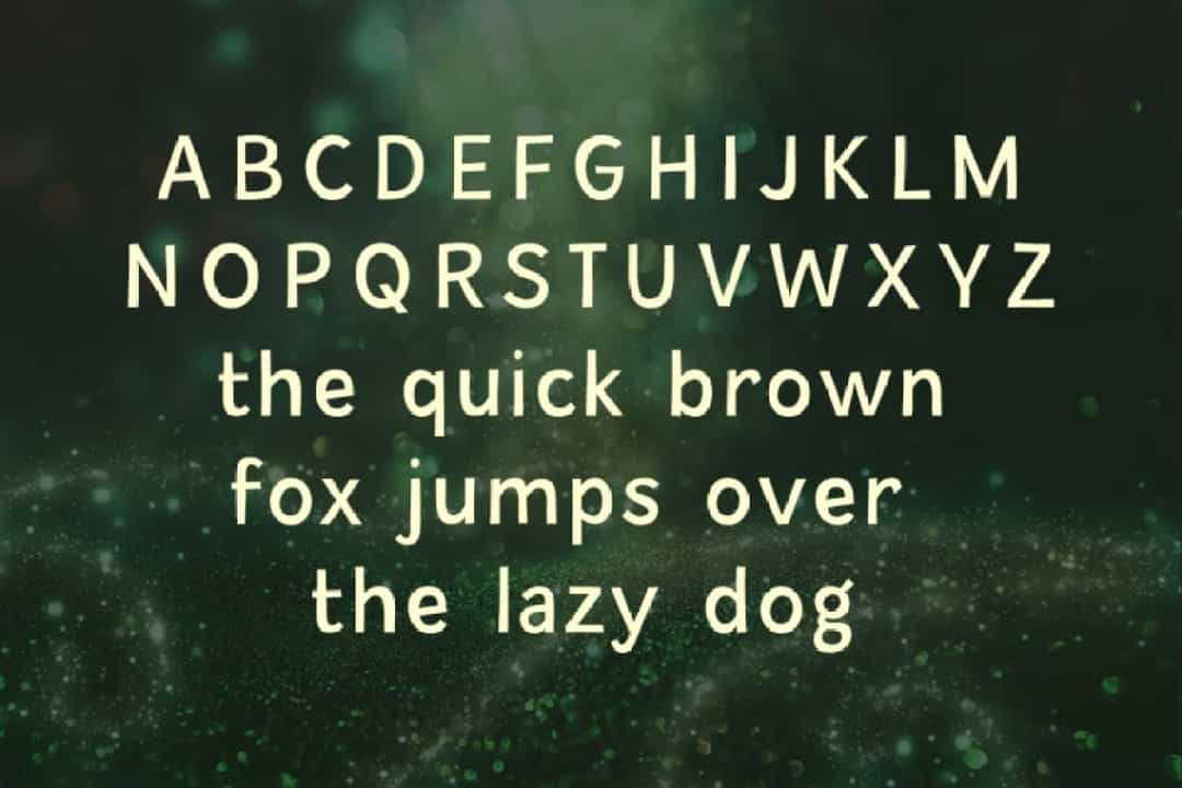 Alvilde Font Image 2