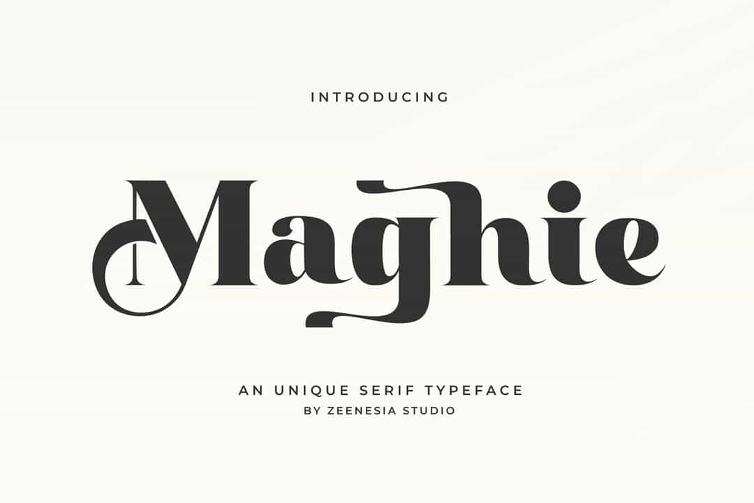 Maghie Font Image 1