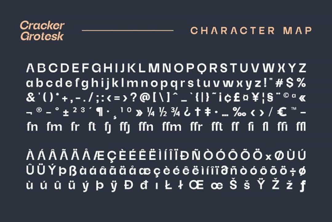Cracker Grotesk Font Image 2