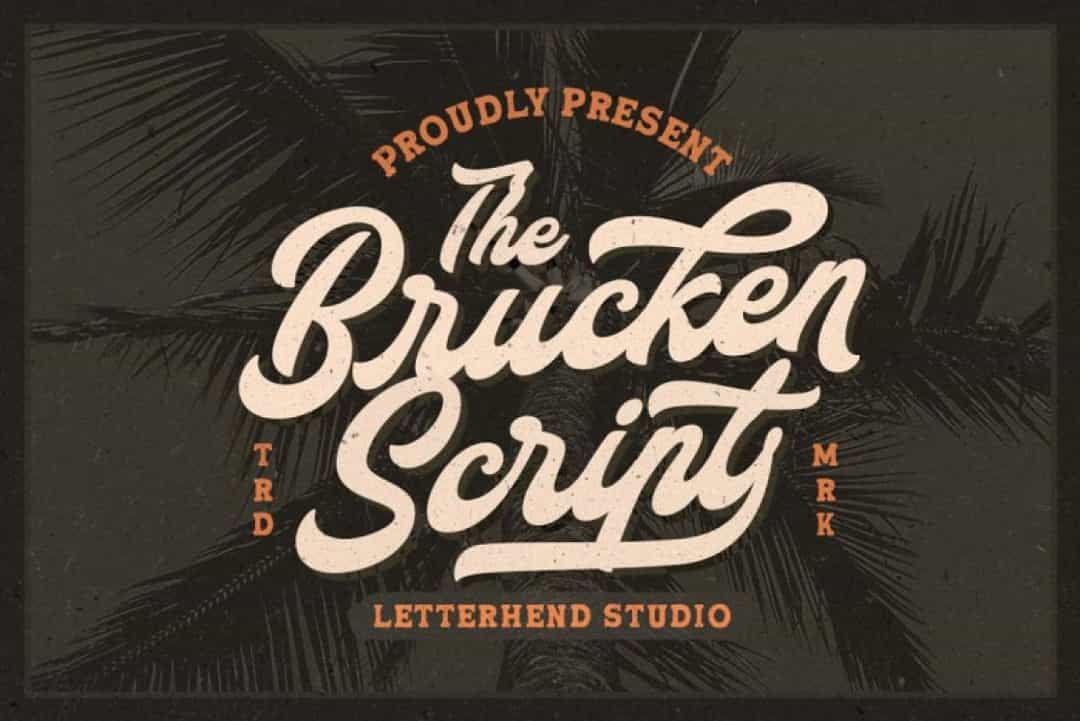 Brucken Font Image 1