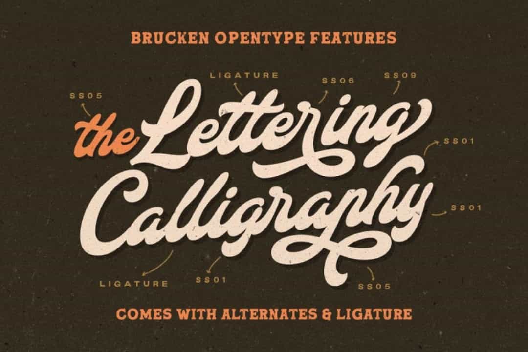 Brucken Font Image 2