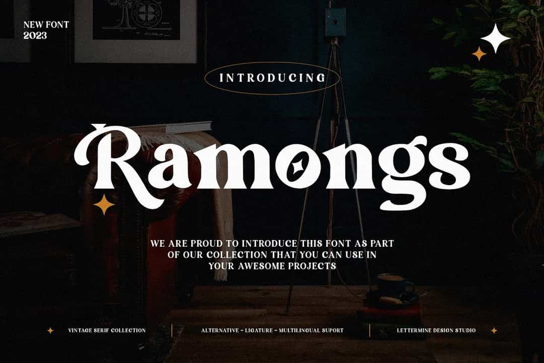 Ramongs Font Image 1