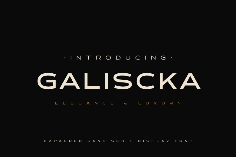 Galiscka Font Image 1