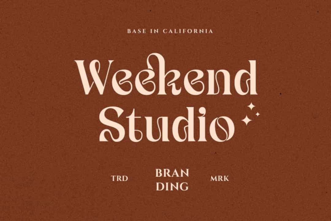 Gold Badge Font Image 2