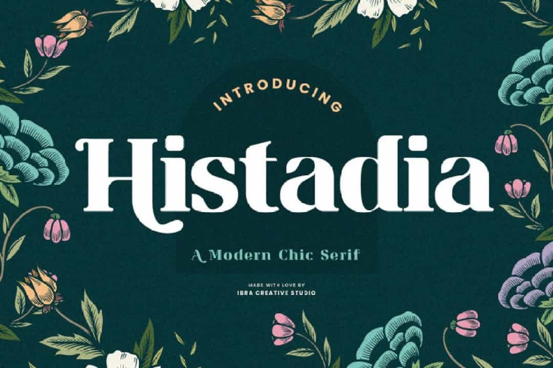 Histadia Font Image 1