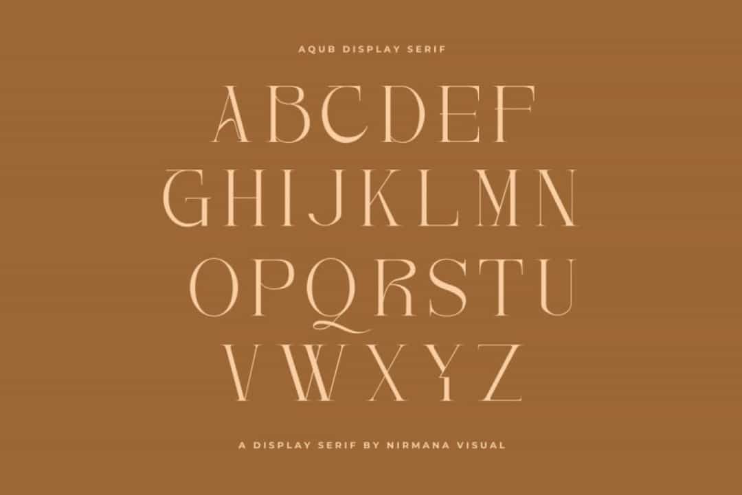 Aqub Font Image 2
