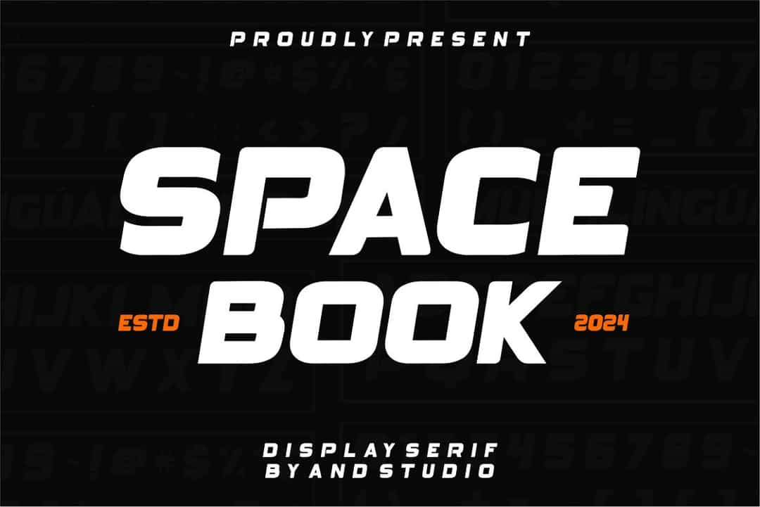 Spacebook Font Image 1