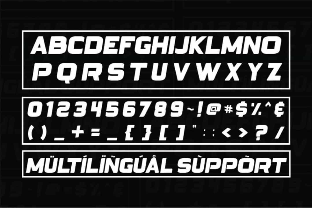 Spacebook Font Image 3