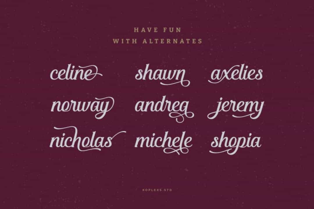 Wiskey Portlande Font Image 2