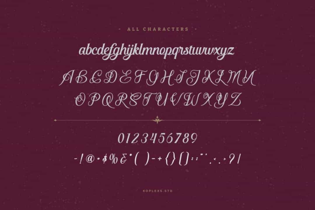 Wiskey Portlande Font Image 3