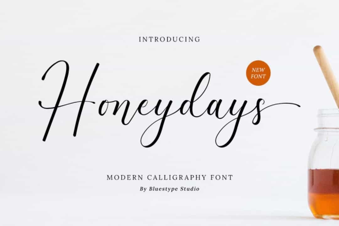 Honeydays Font Image 1