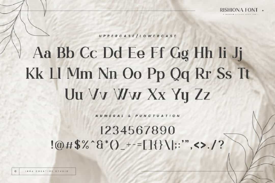 Rishiona Font Image 3