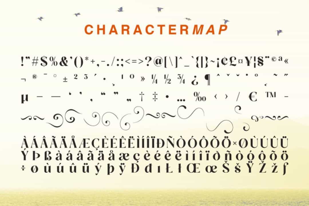 Lost Sarafin Font Image 3