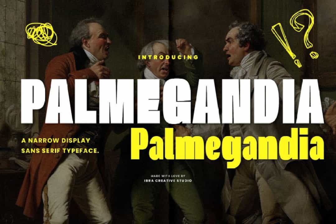 Palmegandia Font Image 1