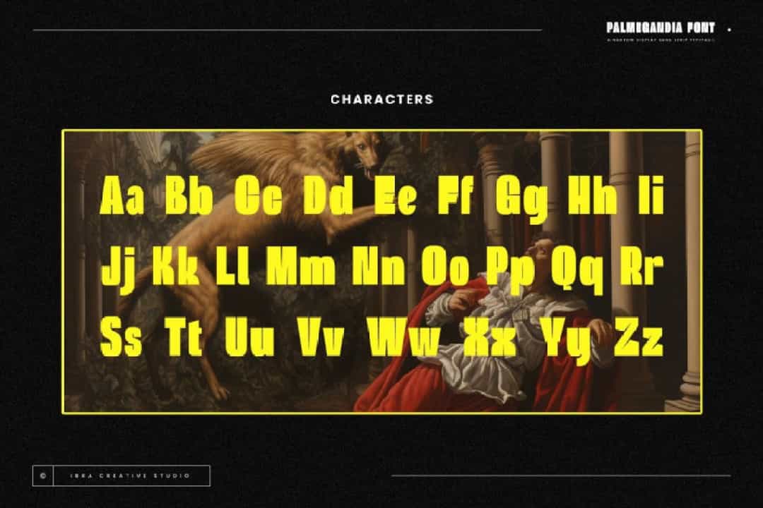 Palmegandia Font Image 2