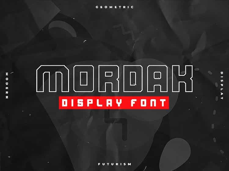 Mordak Typeface Image 1