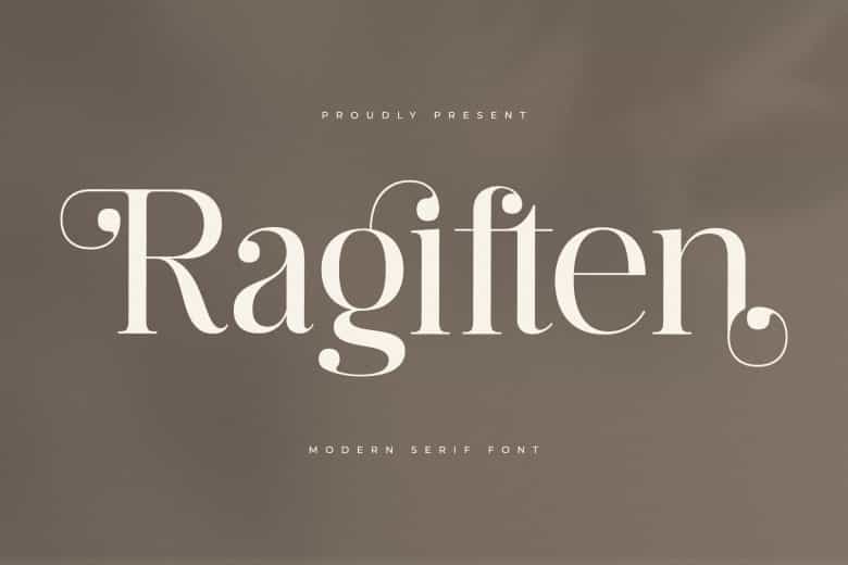 Ragiften Font Image 1