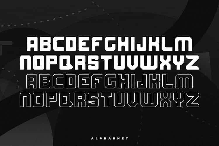 Mordak Typeface Image 3