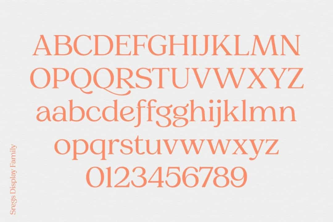 Sregs Font Image 3