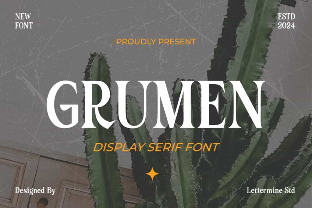 Grumen Font Image 1
