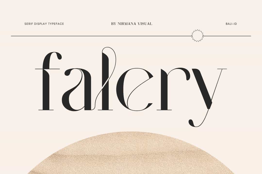 Falery Font Image 1