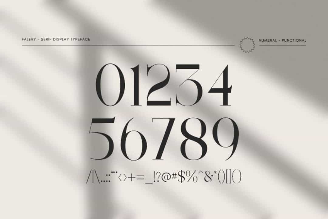 Falery Font Image 4