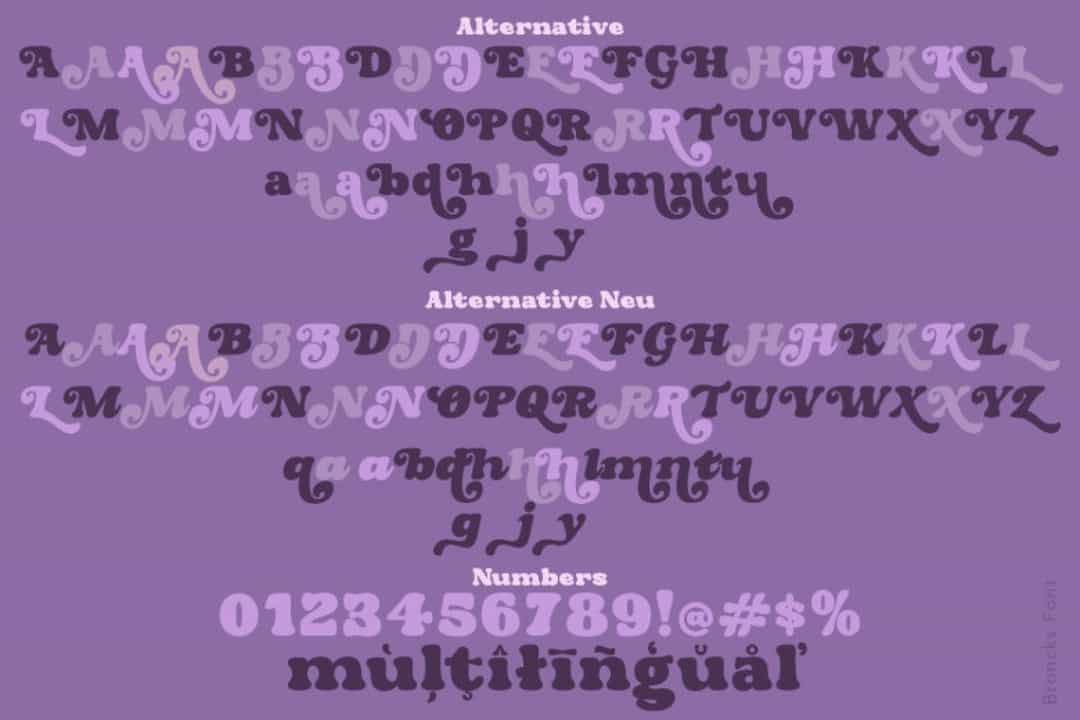 Broncks Font Image 3