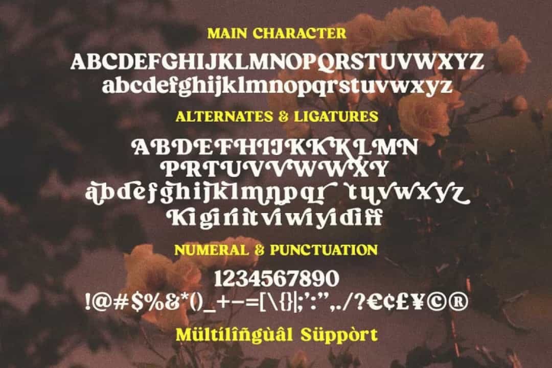 Magical Night Font Image 3
