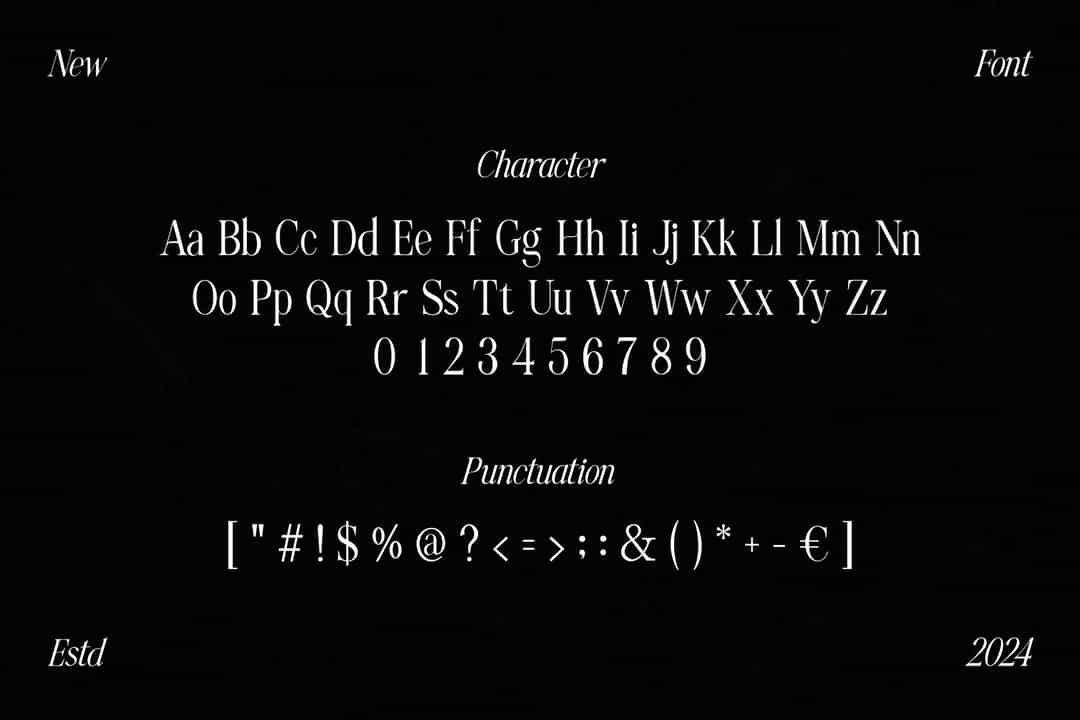 Reveline Detenia Font Image 3