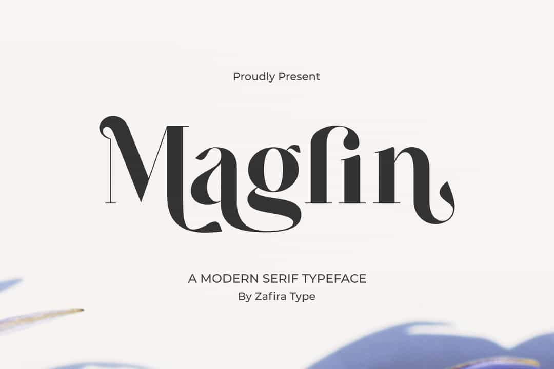 Maglin Font Image 1