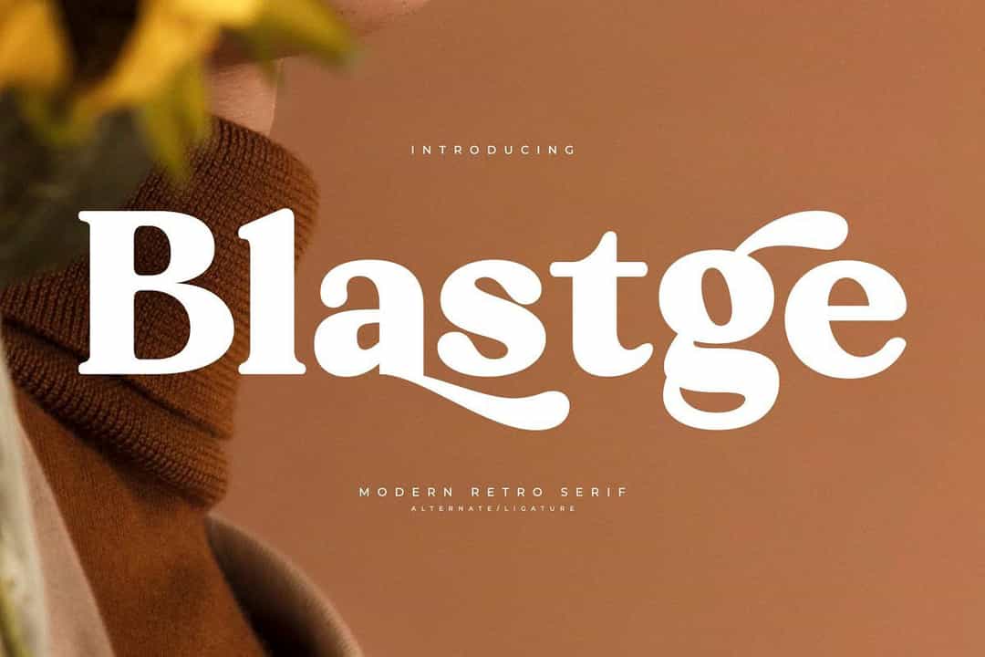 Blastge Font Image 1