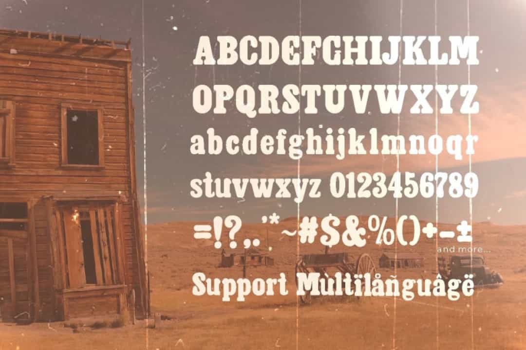 Westroon Font Image 3