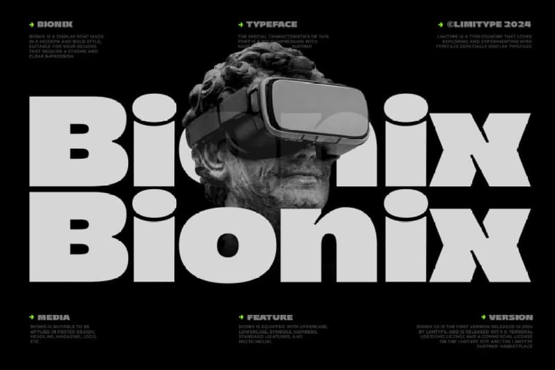 Bionix Font Image 1