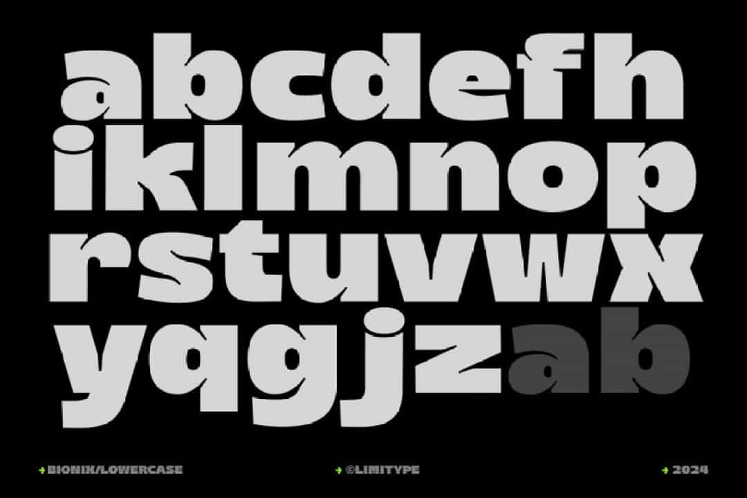 Bionix Font Image 3