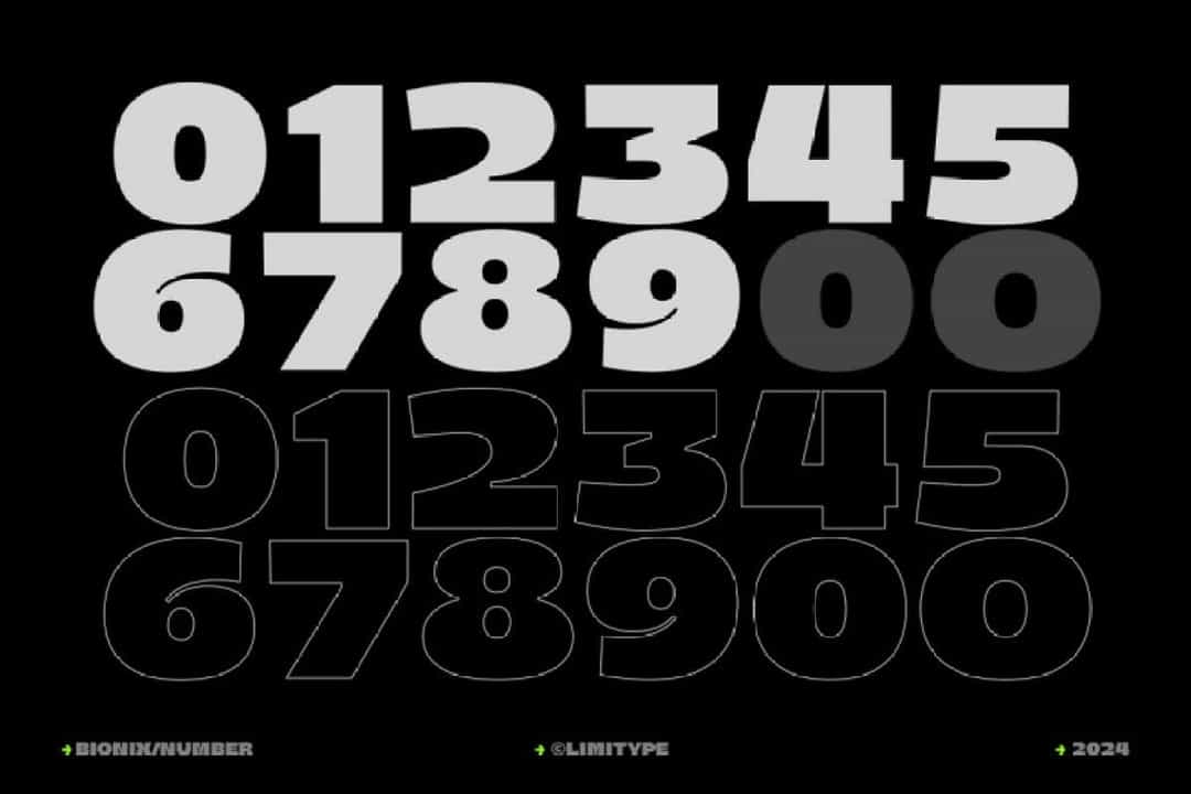 Bionix Font Image 4