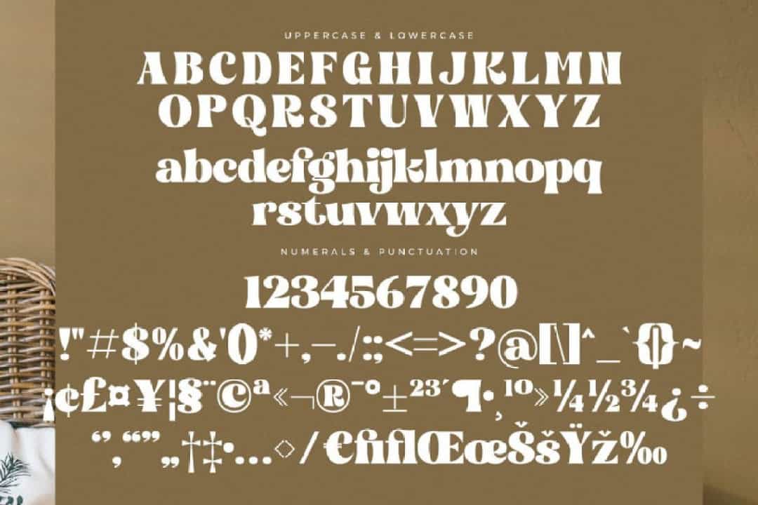 Bogien Seralu Font Image 3