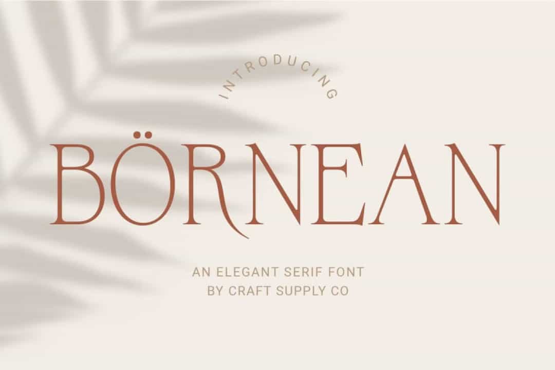 Bornean Font Image 1