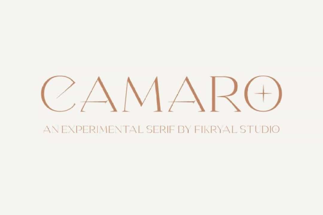 Camaro Font Image 1