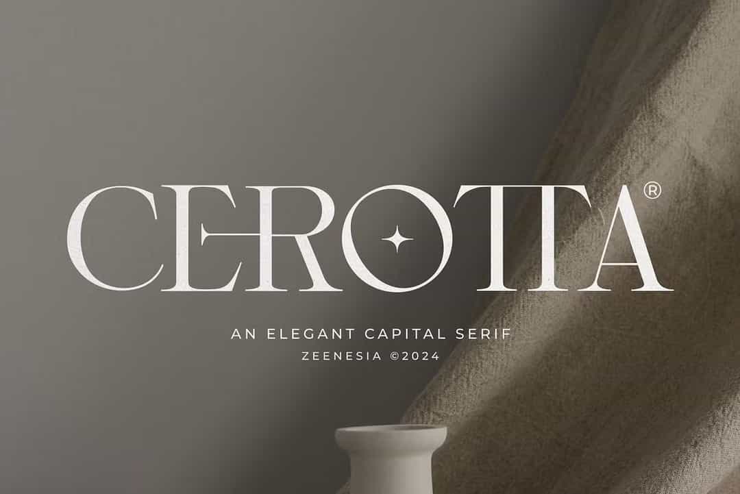 Cerotta Font Image 1