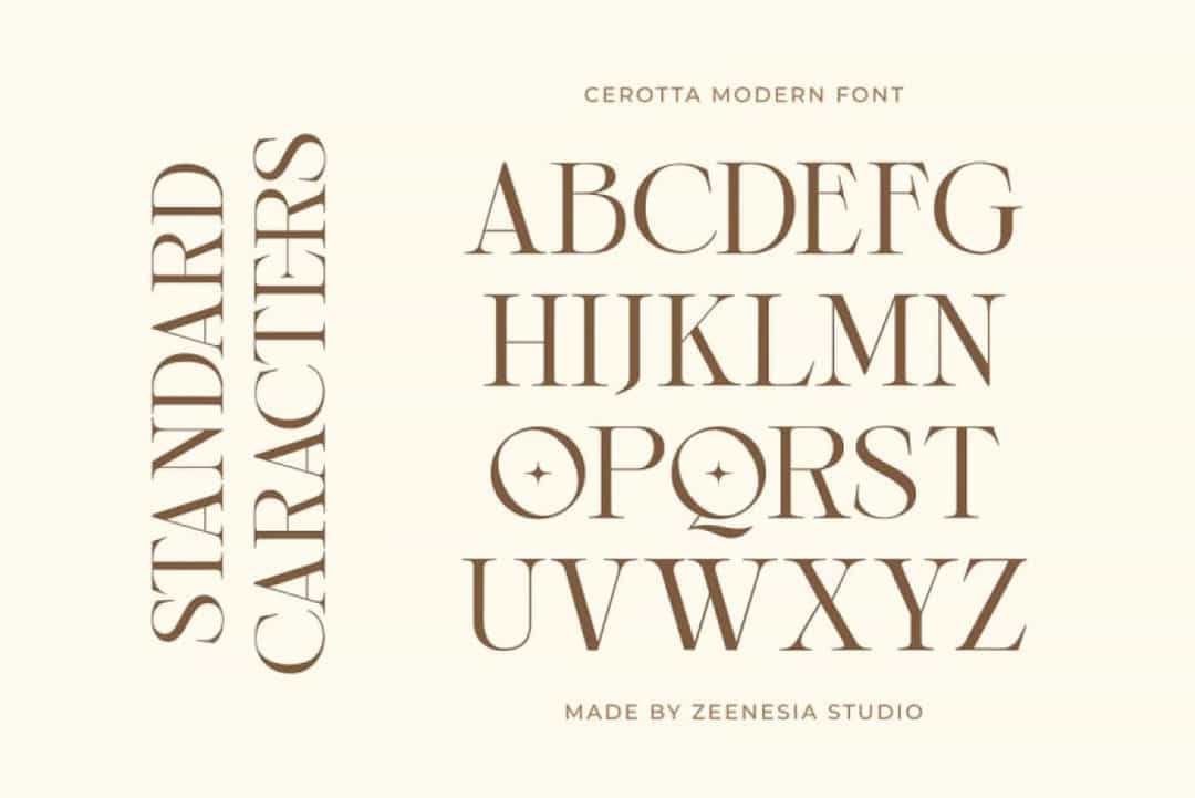 Cerotta Font Image 2