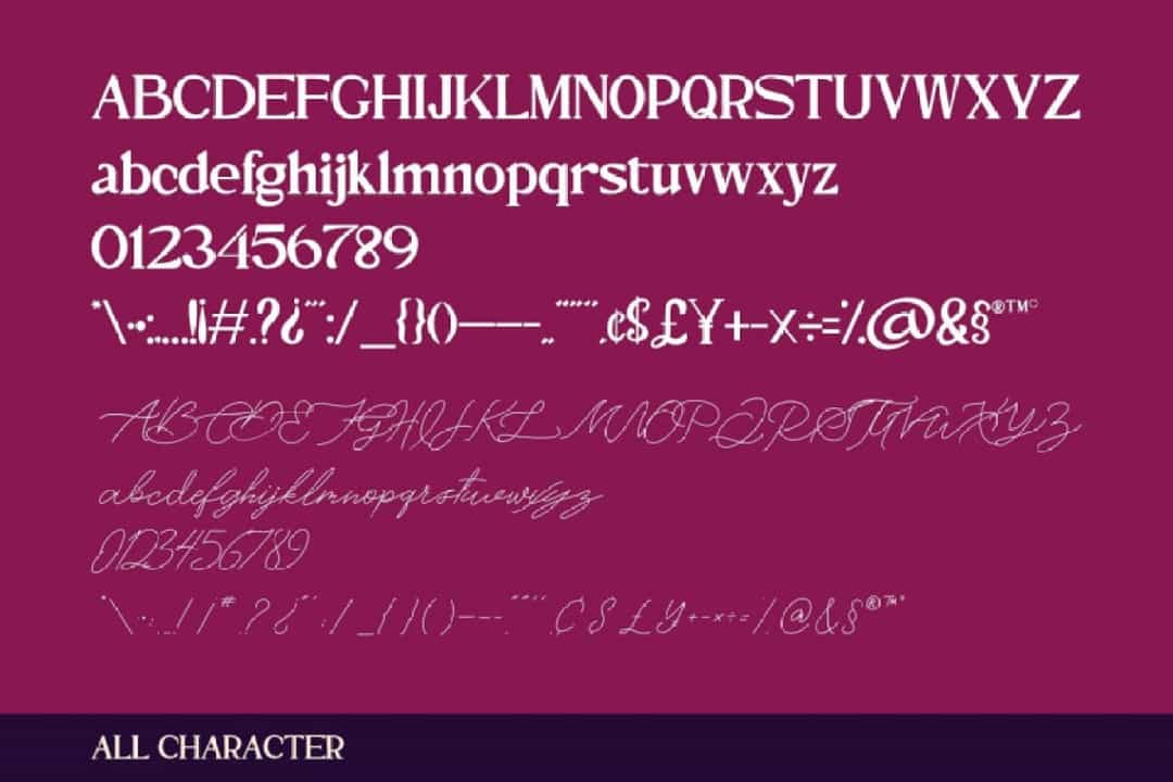 Velvet Whisper Font Image 3