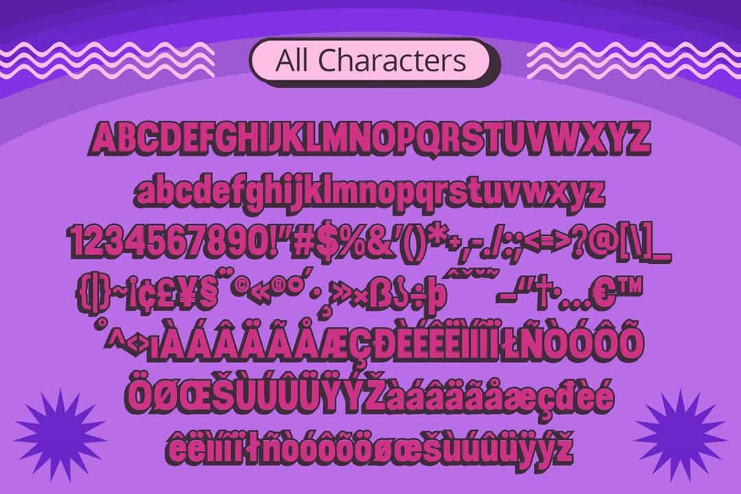 Demine 3D Font Image 3