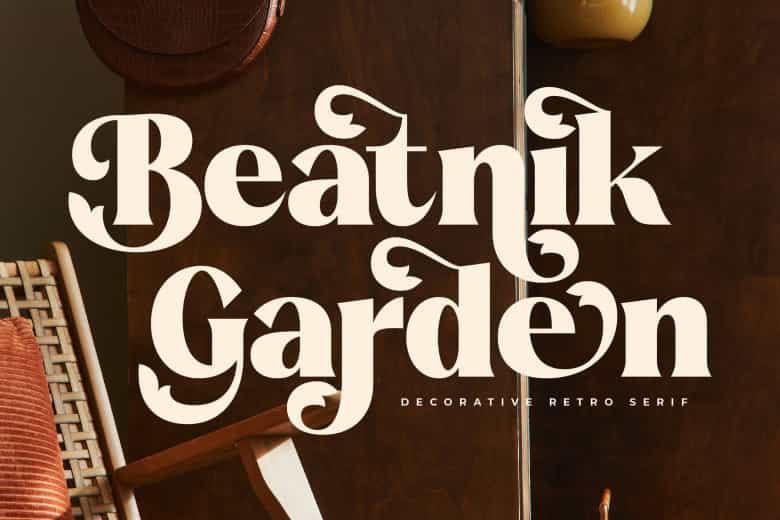Beatnik Garden Font Image 1