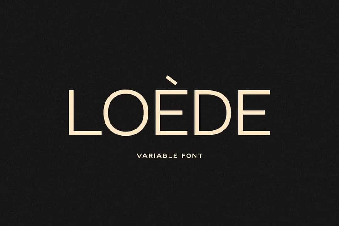 Loede Font Image 1