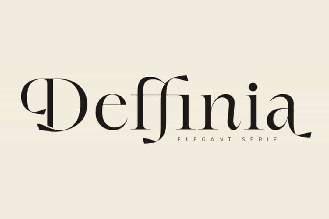 Deffinia Font Image 1