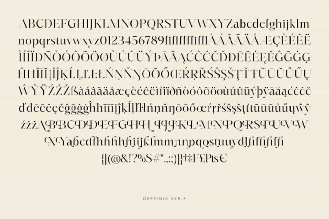 Deffinia Font Image 3